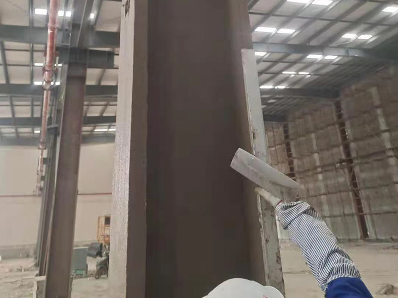 钢结构防火涂料施工注意事项(图1)